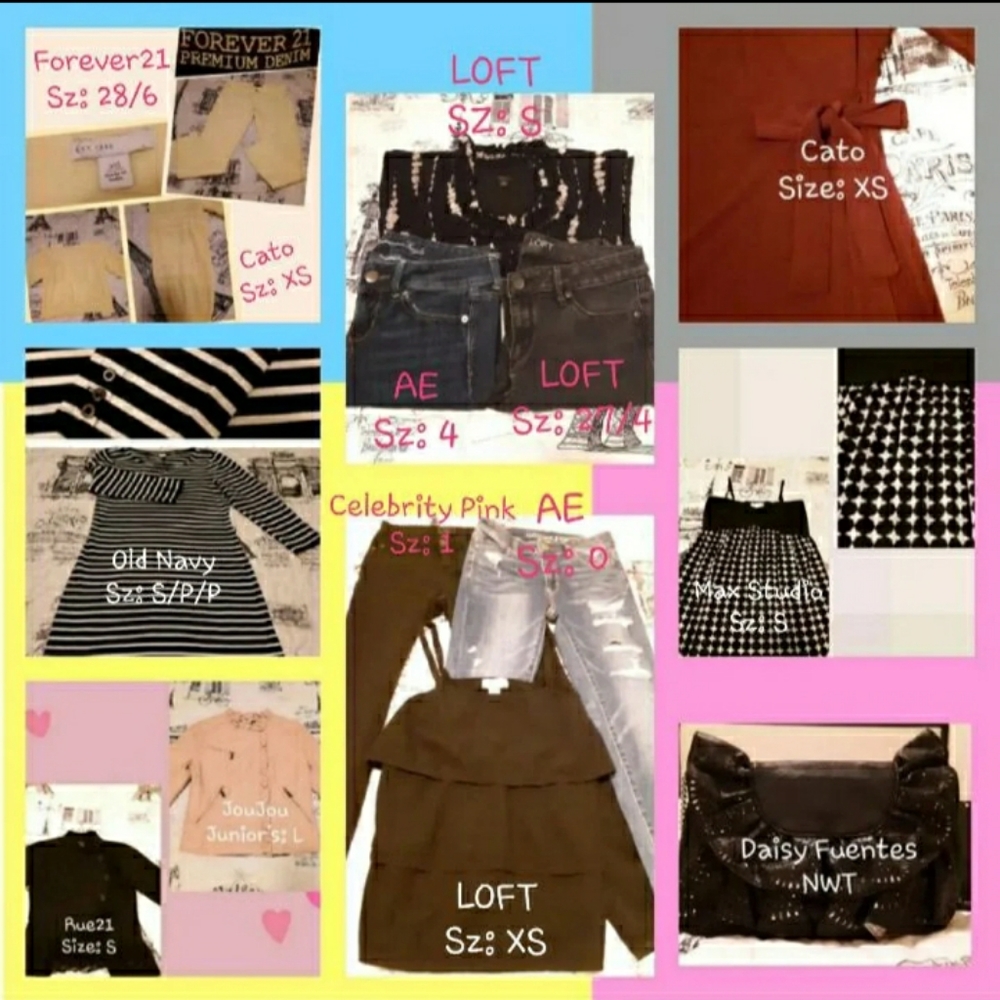 SOLD - 14 Piece Bundle XS - S...AE, LOFT